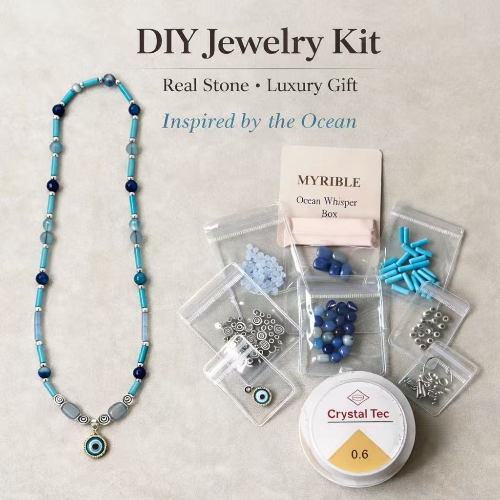 Ocean Whisper Box Jewelry Kit